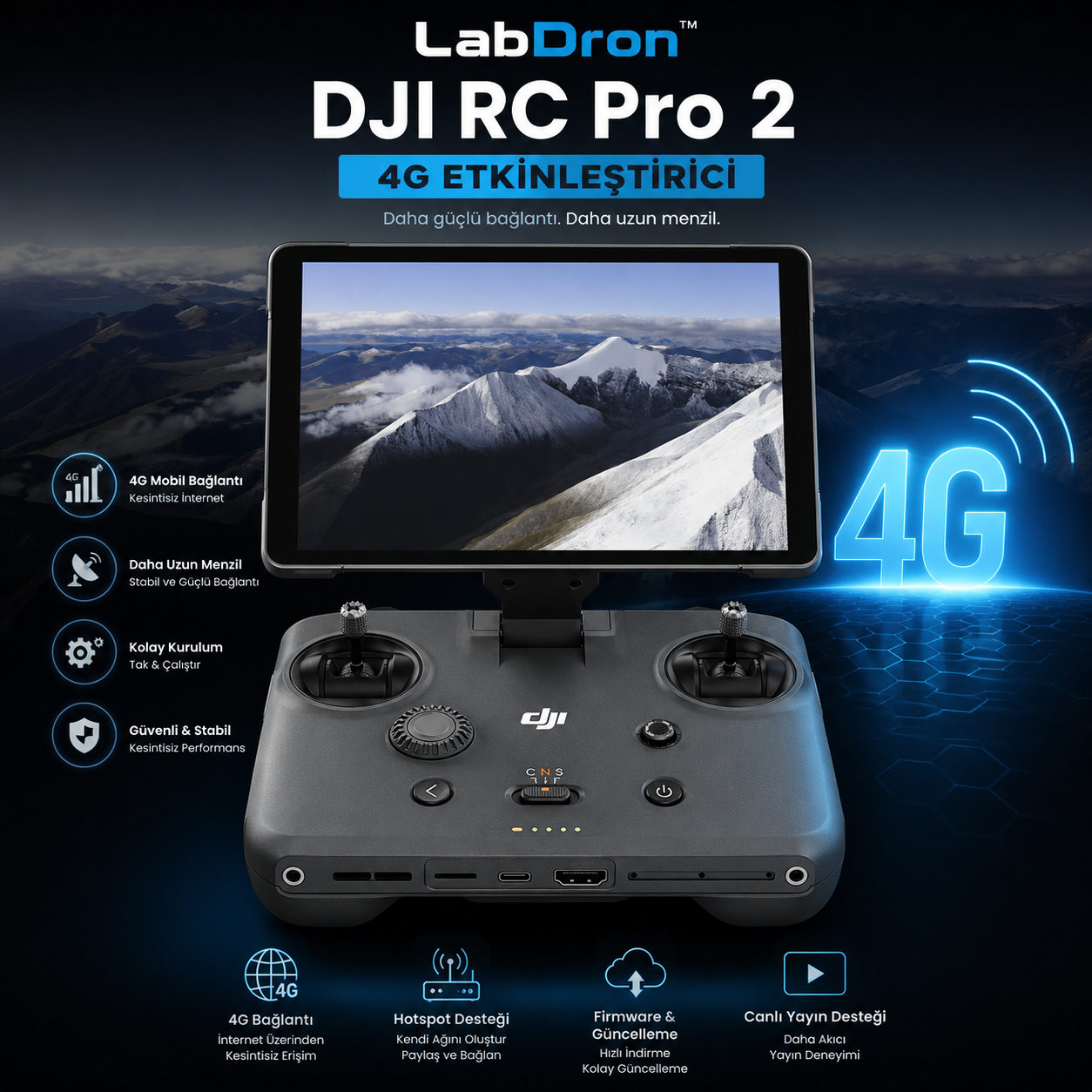 DJI RC Pro 2 4G Etkinleştirici